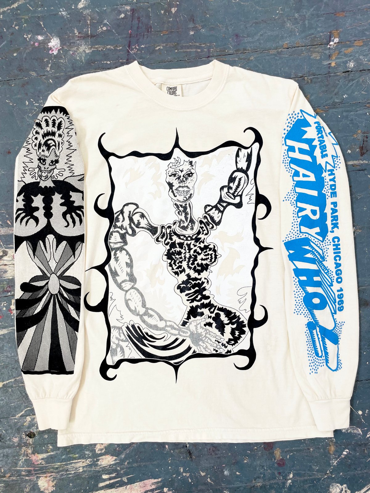 The Hairy Who: Karl Wirsum Edition Cream LS | Jump Rope Studio
